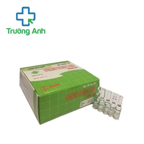 Ephedrin hydroclorid 10mg/1ml Dopharma - Đề phòng hay điều trị hạ huyết áp